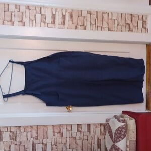 Jumpsuit women's size 2xlarge, blue, new